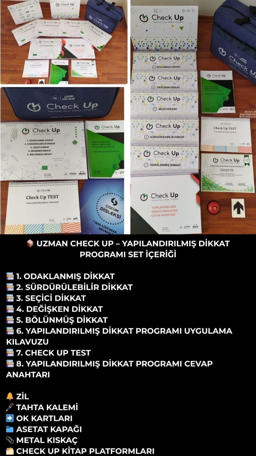 Uzman CHECK-UP eğitim materyali